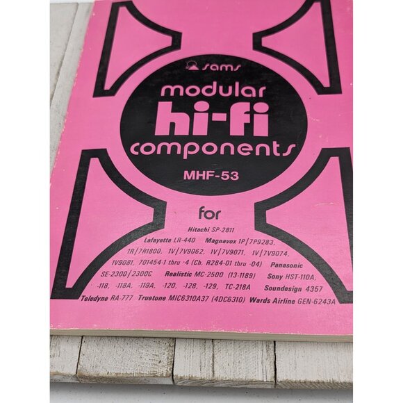 Original Sams Modular HI-FI Series Service Repair Manual Book MHF-53 - Picture 2 of 4
